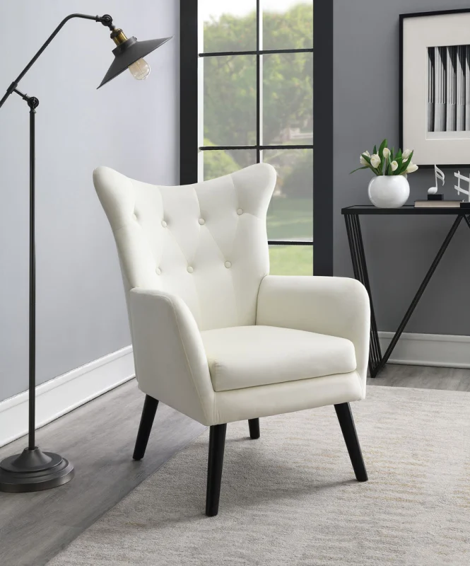 Accent Chair Tufted Wingback Chair