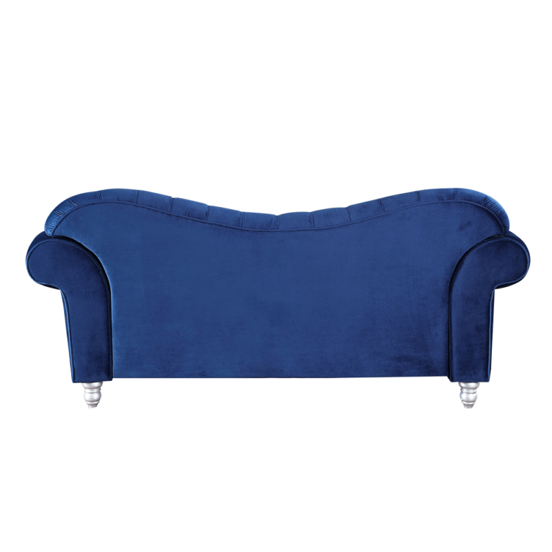 Luxury Classic America Chesterfield Tufted Camel Back in Blue