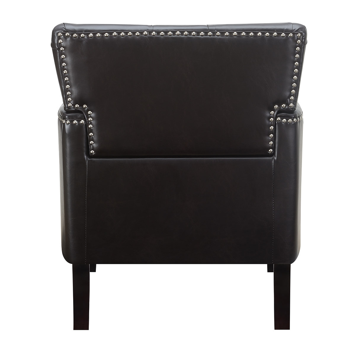 Leather Club Chair Brown