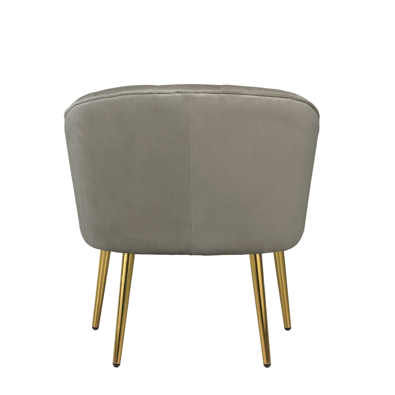 Accent Armchair Velvet Barrel Chair