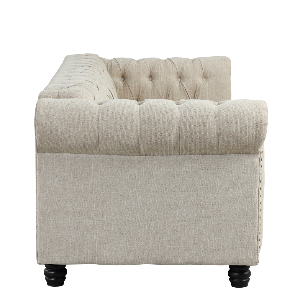 Chesterfield  Furniture Sets - Linen Beige