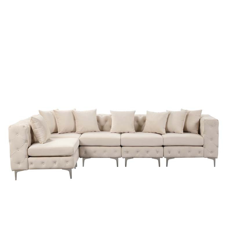 Modular Sectional Sofa L Shape Sofa with Reversible Chaise