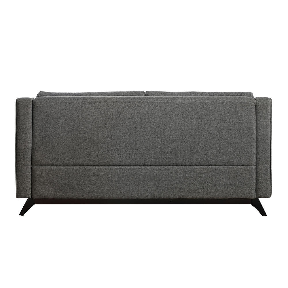 Dusty Grey Linen two-seater sofa
