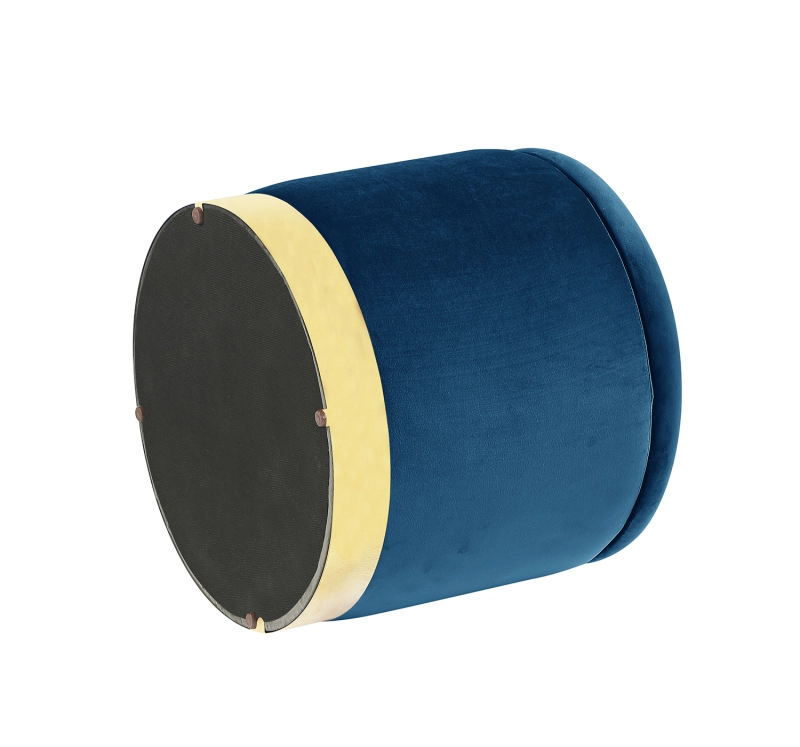 Velvet Ottoman with Storage Footrest for Entryway, Bedroom