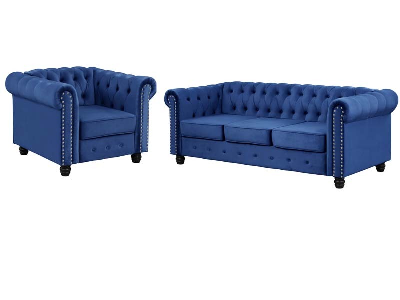 3 Pieces Chesterfield Furniture Sets