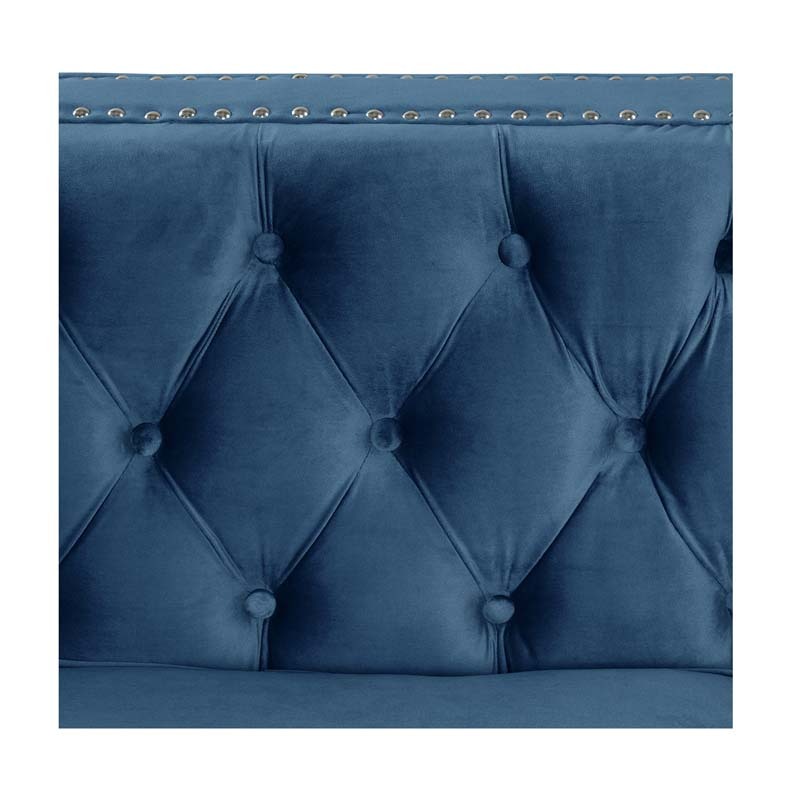 Couches for Living Room 3 Pieces Velvet