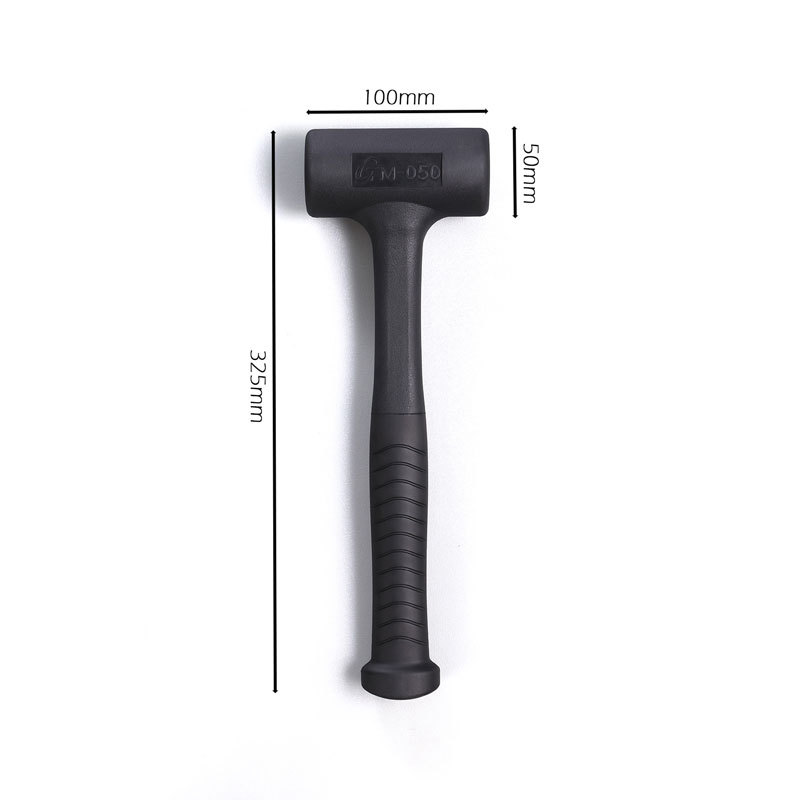 Rubber Dead Blow Hammer, Professional Mallet Tool Black