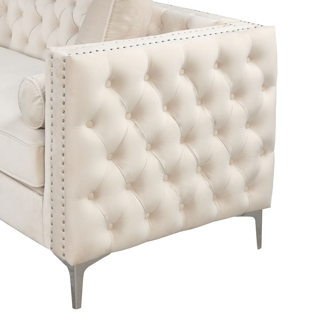L-Shape Sectional Sofa Couch for Living Room