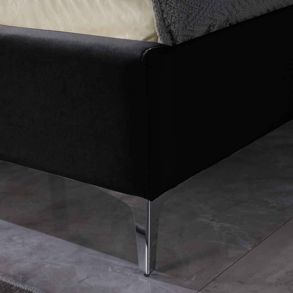 California King/ King size Velvet Bed Frame Upholstered Platform Bed