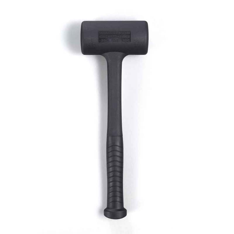 Rubber Dead Blow Hammer, Professional Mallet Tool Black