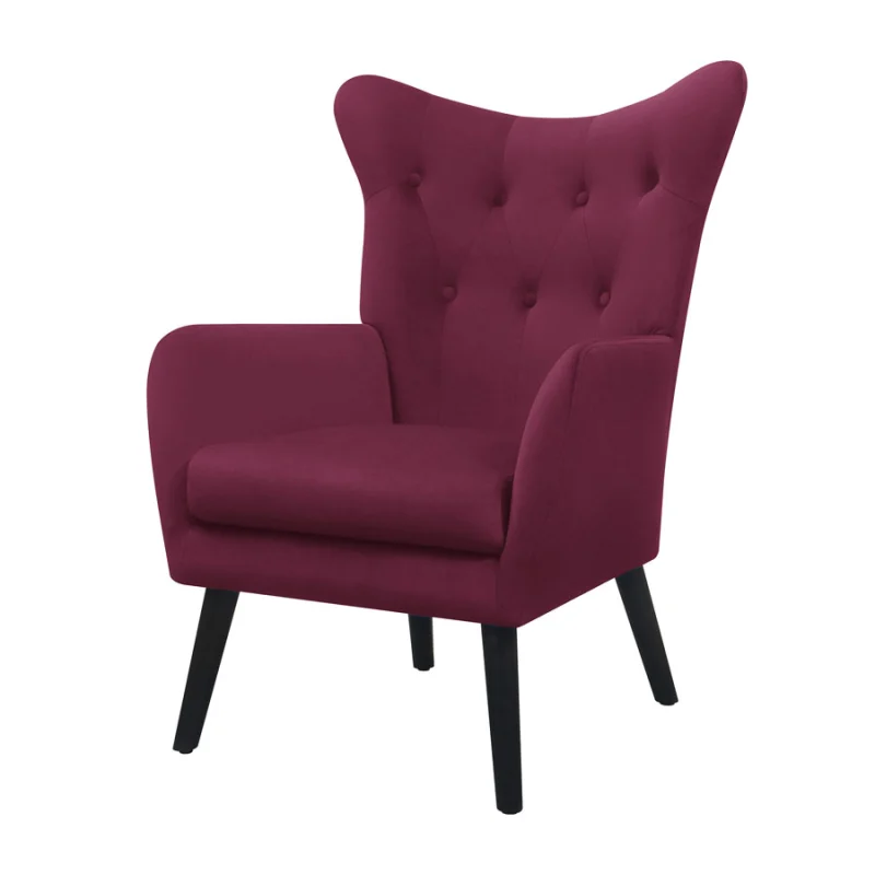 Accent Chair Tufted Wingback Chair