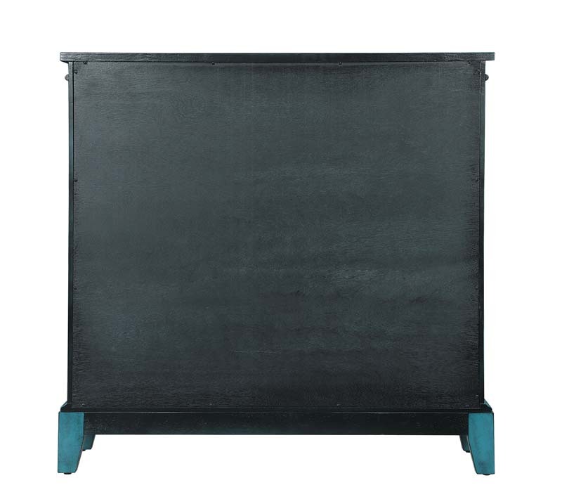 Sideboard & Buffets Cabinet with Iron Framed Glass Doors, Adjustable Shelves Accent Display Storage Distressed Console Cabinet for Entryway Living Room Bedroom Kitchen(Black)