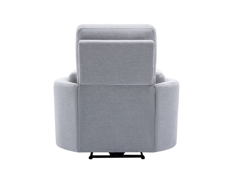 Grey Upgraded Unique Design Power Reclining Chairs with USB Ports for Living Room Bedroom, Pillows Included