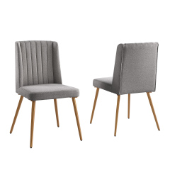 Dining Chair Mordern Design Upholstery Set of 2