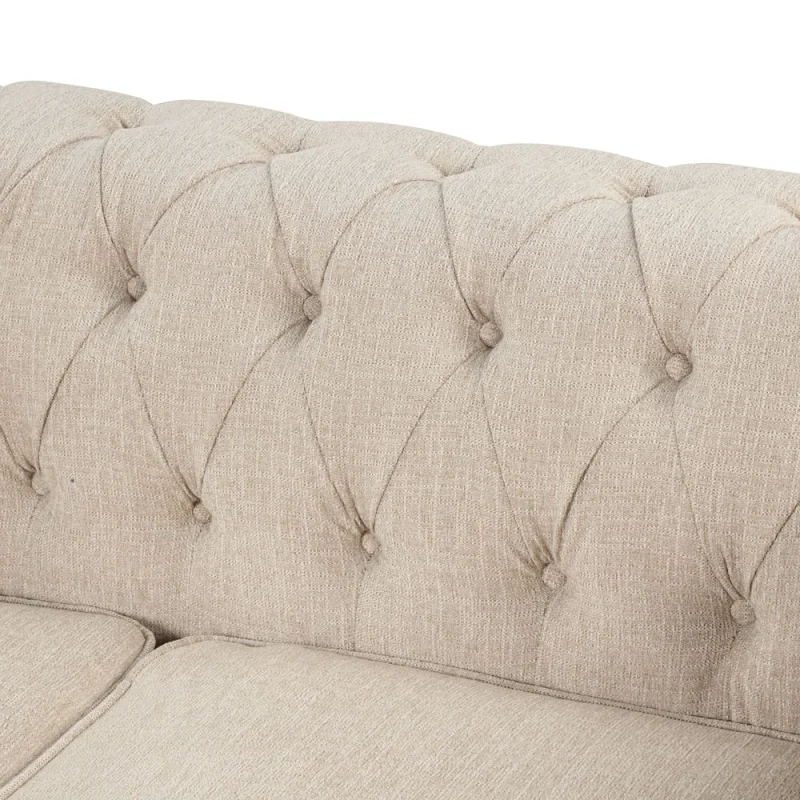 Linen Master four-piece sofa