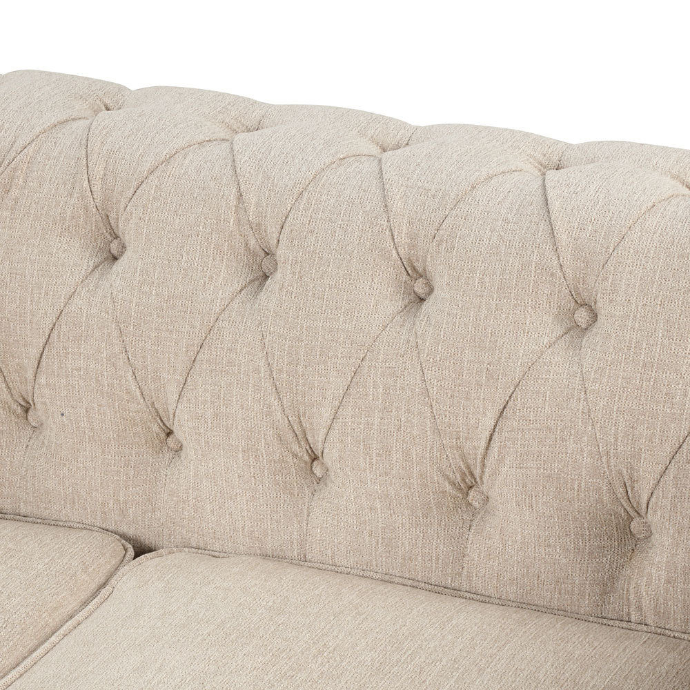 Linen Master four-piece sofa