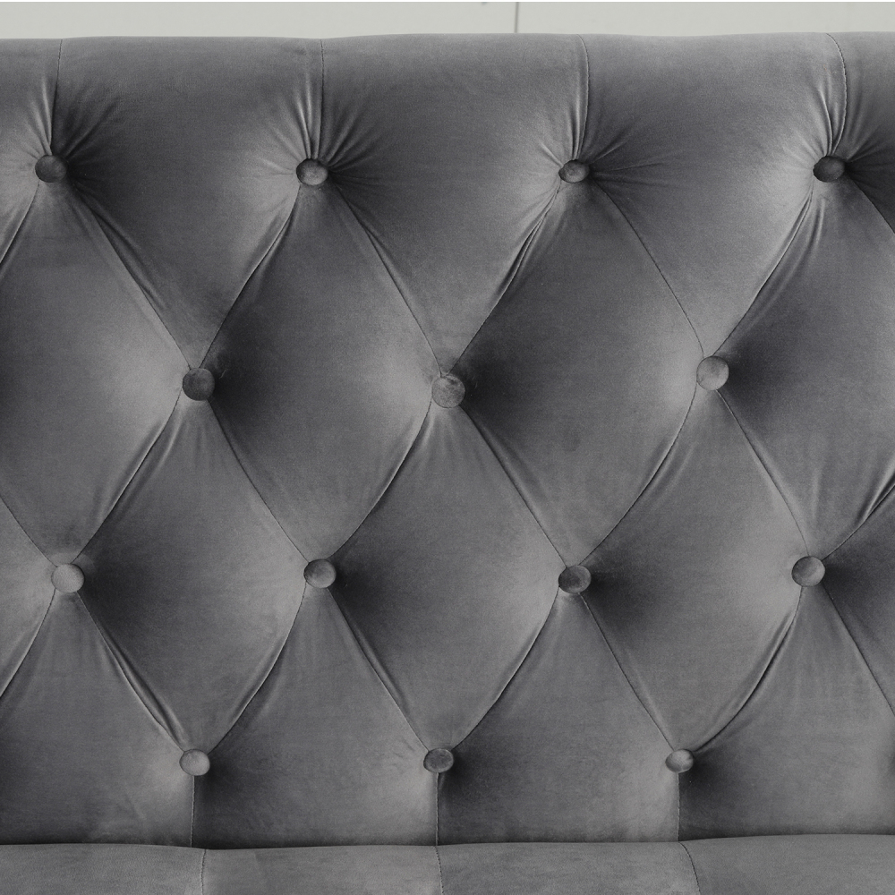 Living Room Couches Fabric Dutch Velvet Sofa