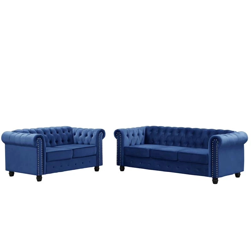 3 Pieces Chesterfield Furniture Sets