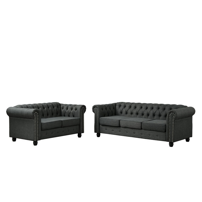 3 Pieces Chesterfield Furniture Sets
