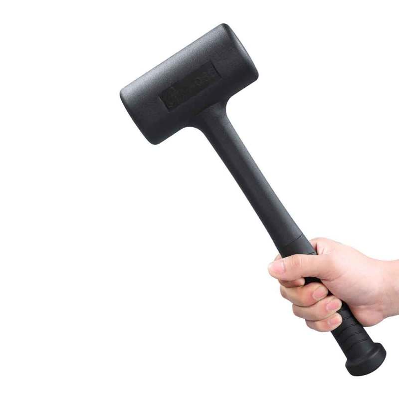 Rubber Dead Blow Hammer, Professional Mallet Tool Black