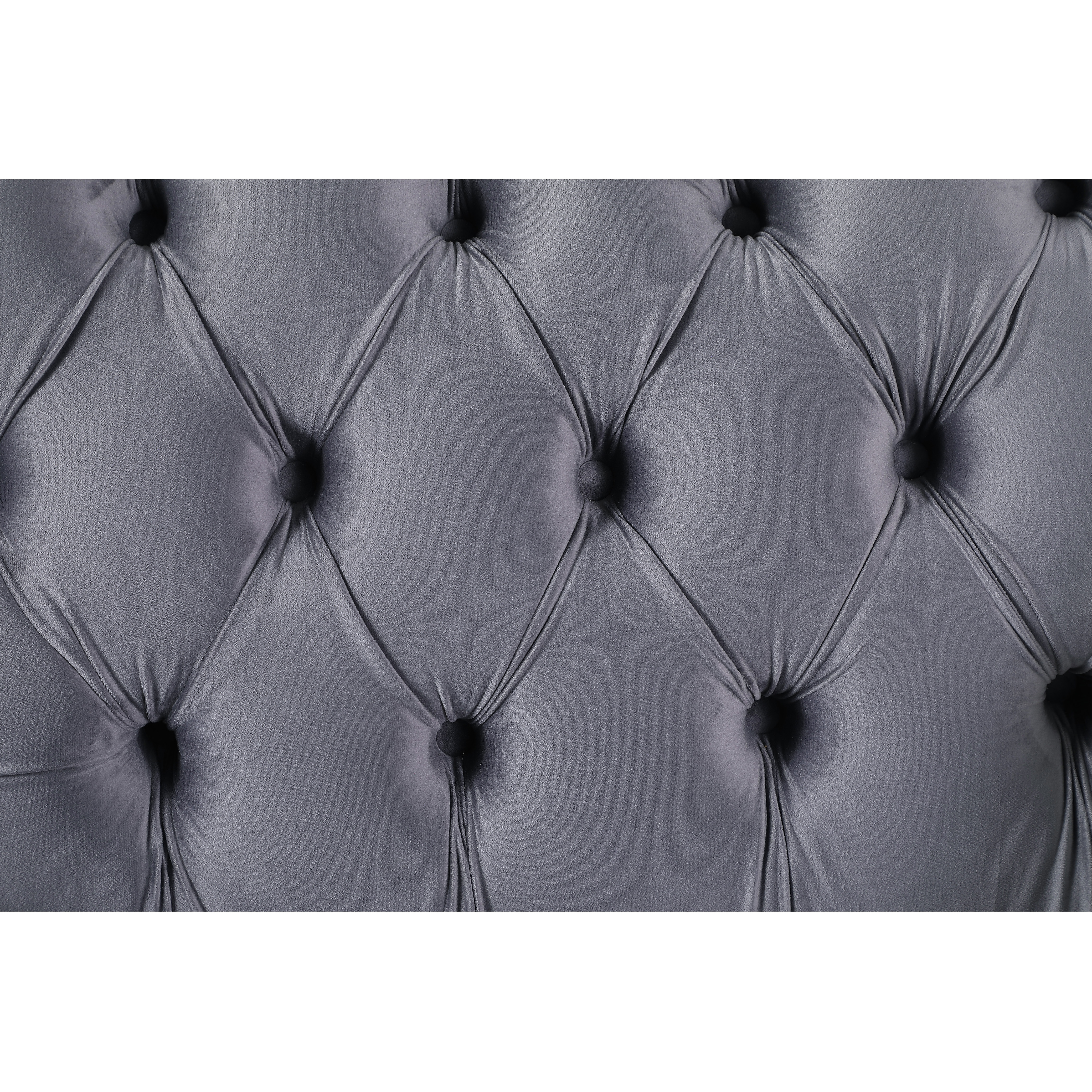 Luxury Classic America Chesterfield Tufted Camel Back - Grey