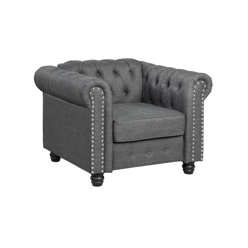 Chesterfield Furniture Sets 2 Pieces - Grey