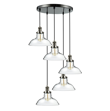 Surround 5 Pendant Light  Glass