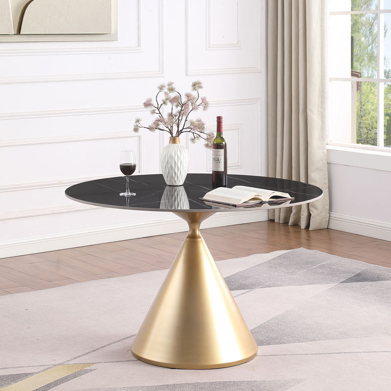 Morden Fort Round Dining Table Luxury Design