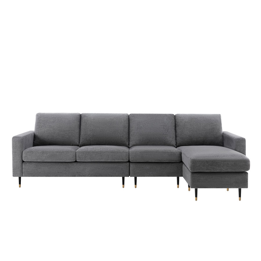 Linen Modular Sofa Combine as you like - Dark Gray