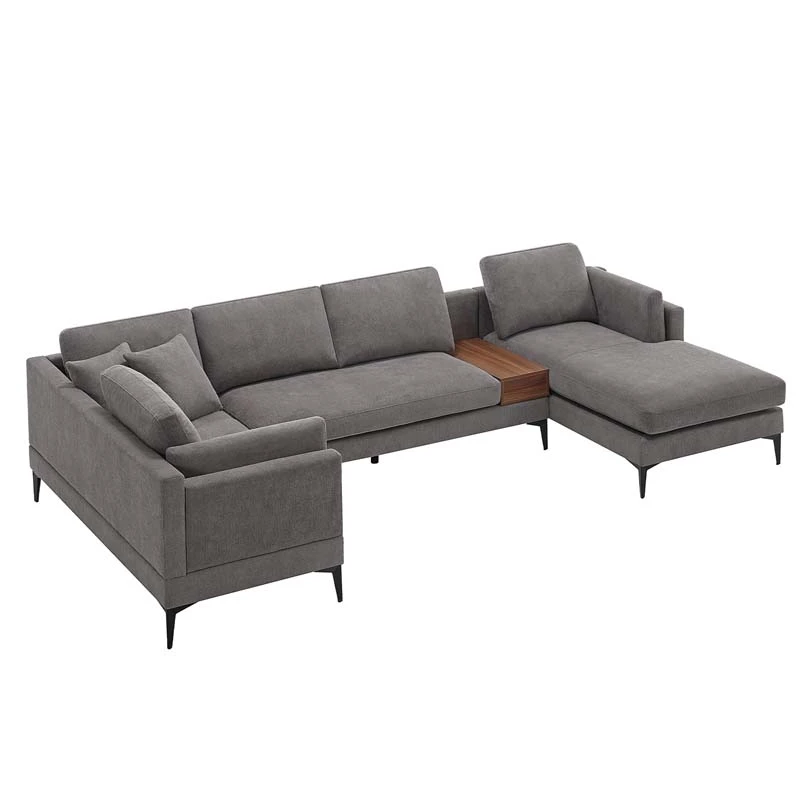 Contemporary Modular Sofa sectional Modern and Chic High Quality Wood Frame