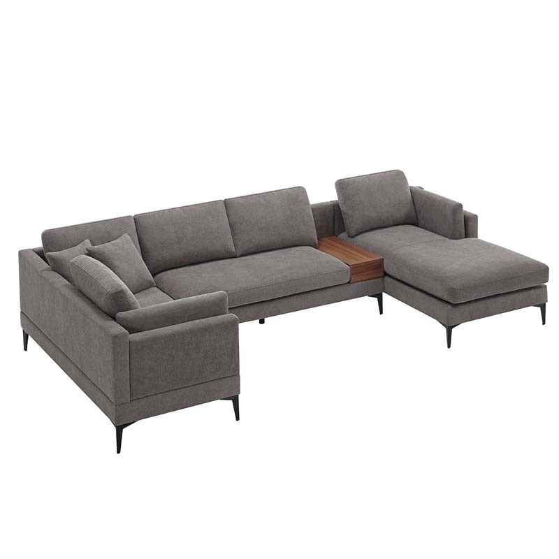 Contemporary Modular Sofa sectional Modern and Chic High Quality Wood Frame