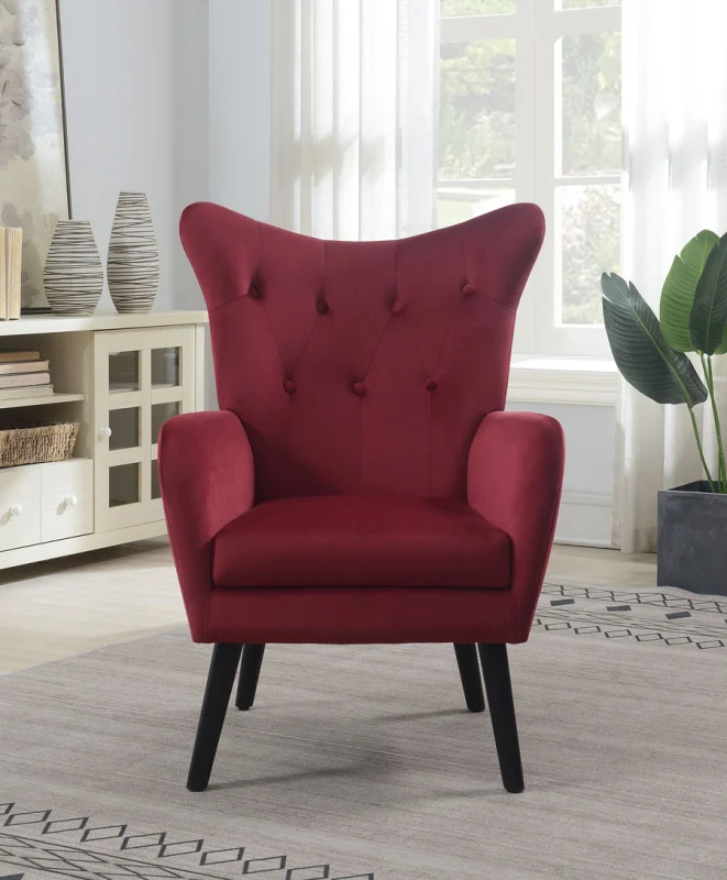 Accent Chair Tufted Wingback Chair