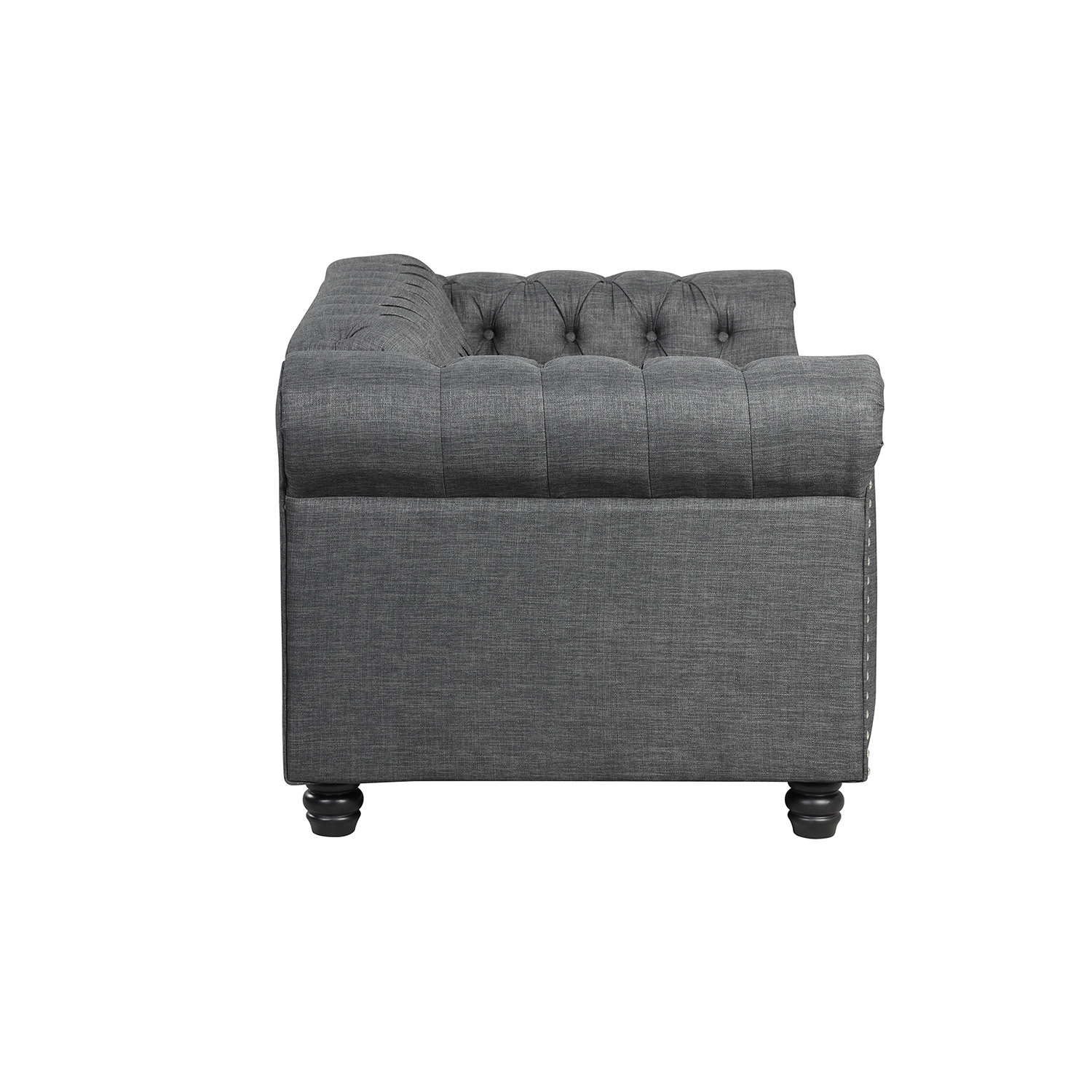 Chesterfield Furniture Sets 2 Pieces - Grey
