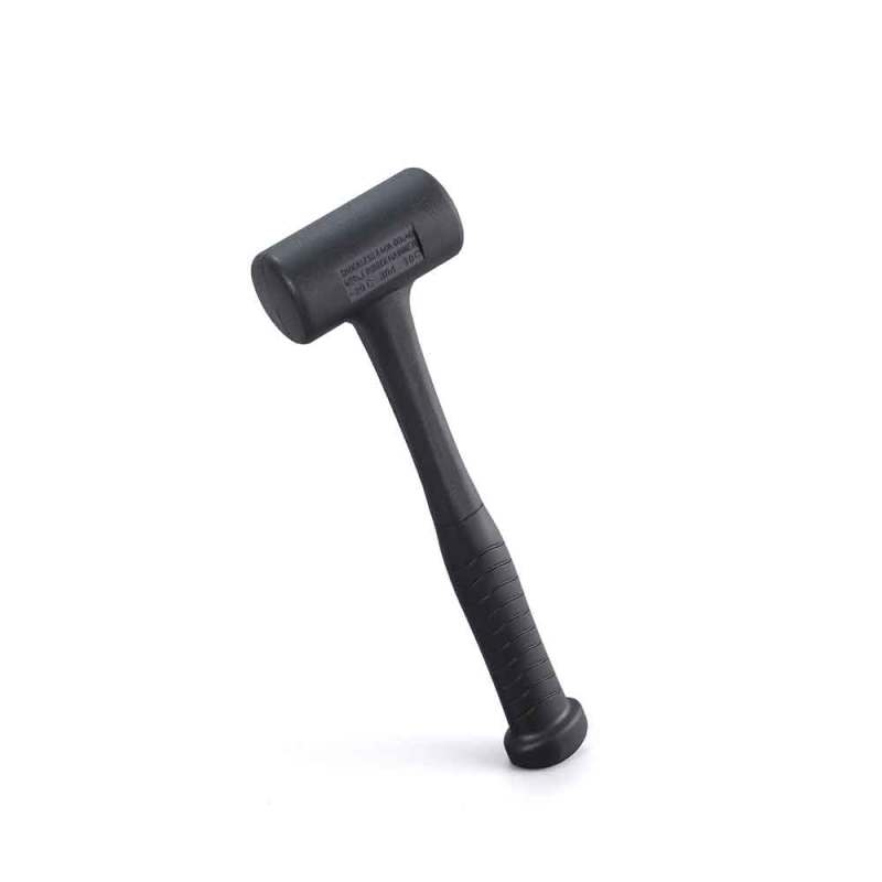 Rubber Dead Blow Hammer, Professional Mallet Tool Black