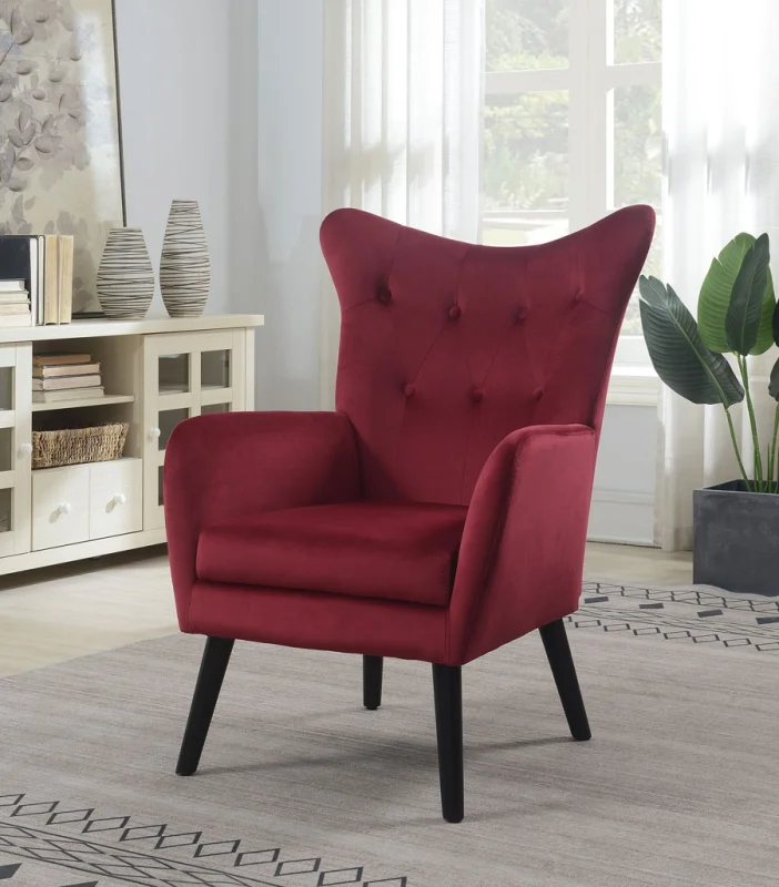 Accent Chair Tufted Wingback Chair