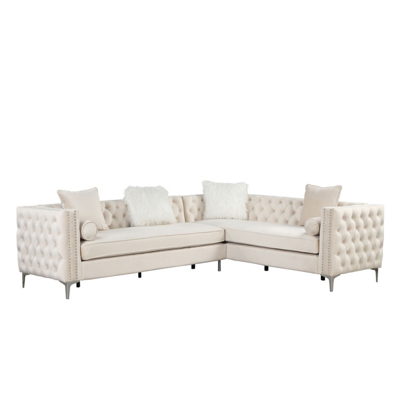 L-Shape Sectional Sofa Couch for Living Room