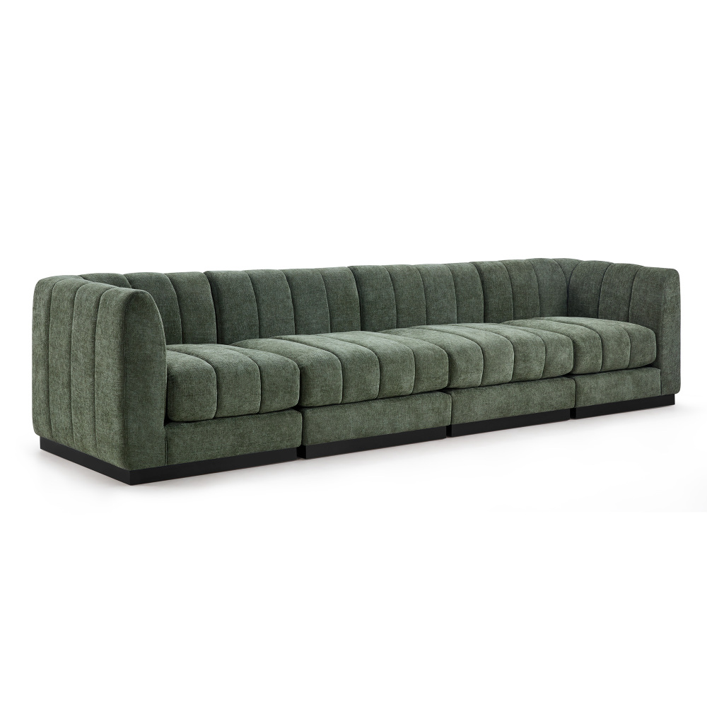Convertible L-Shape Modular Sectional Couch with Chaise