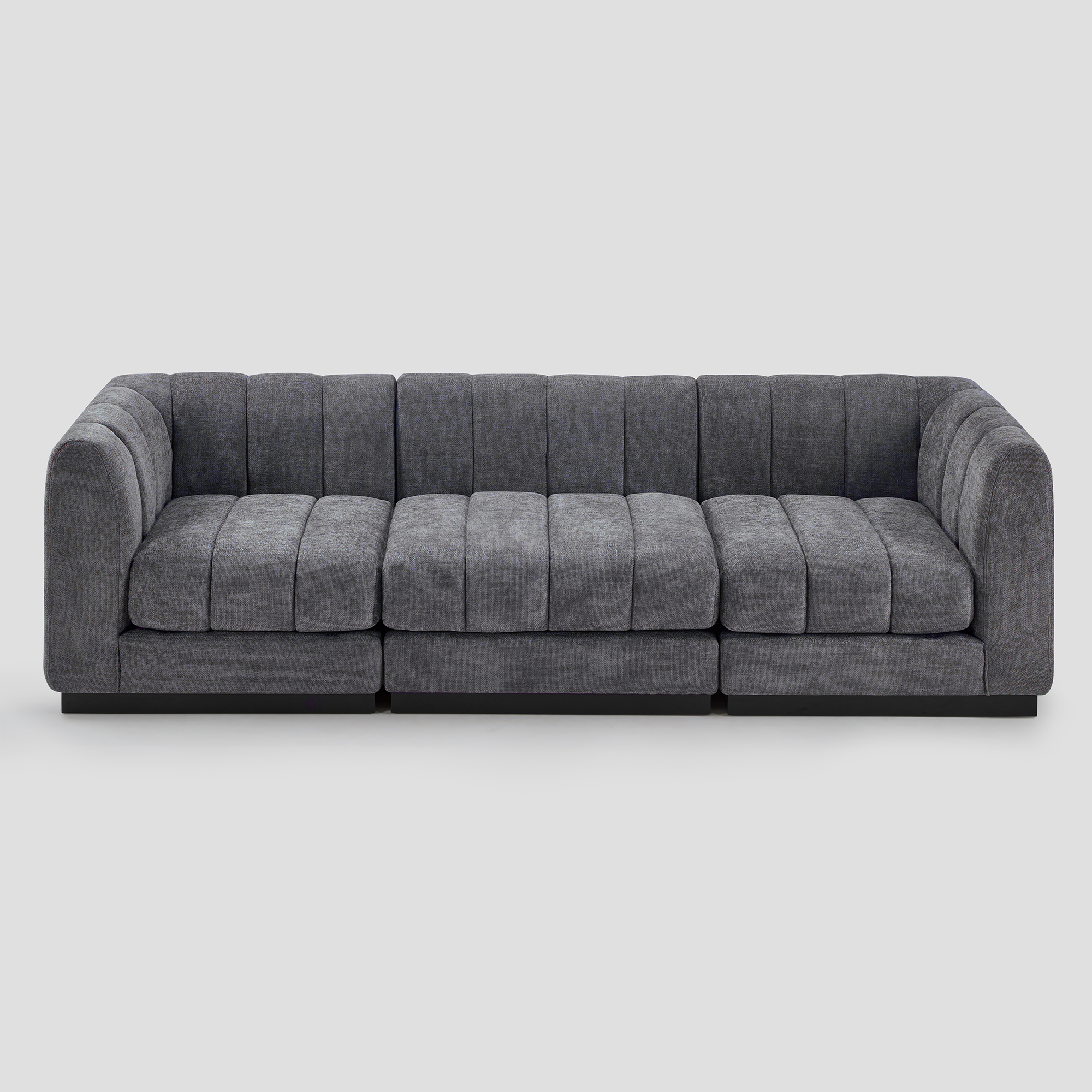 Convertible 3-seater sofa Modular combination sofa with recliner