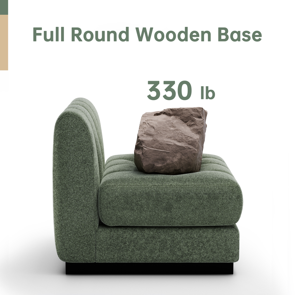 Convertible U-Shape Modular Sectional Couch with Chaise