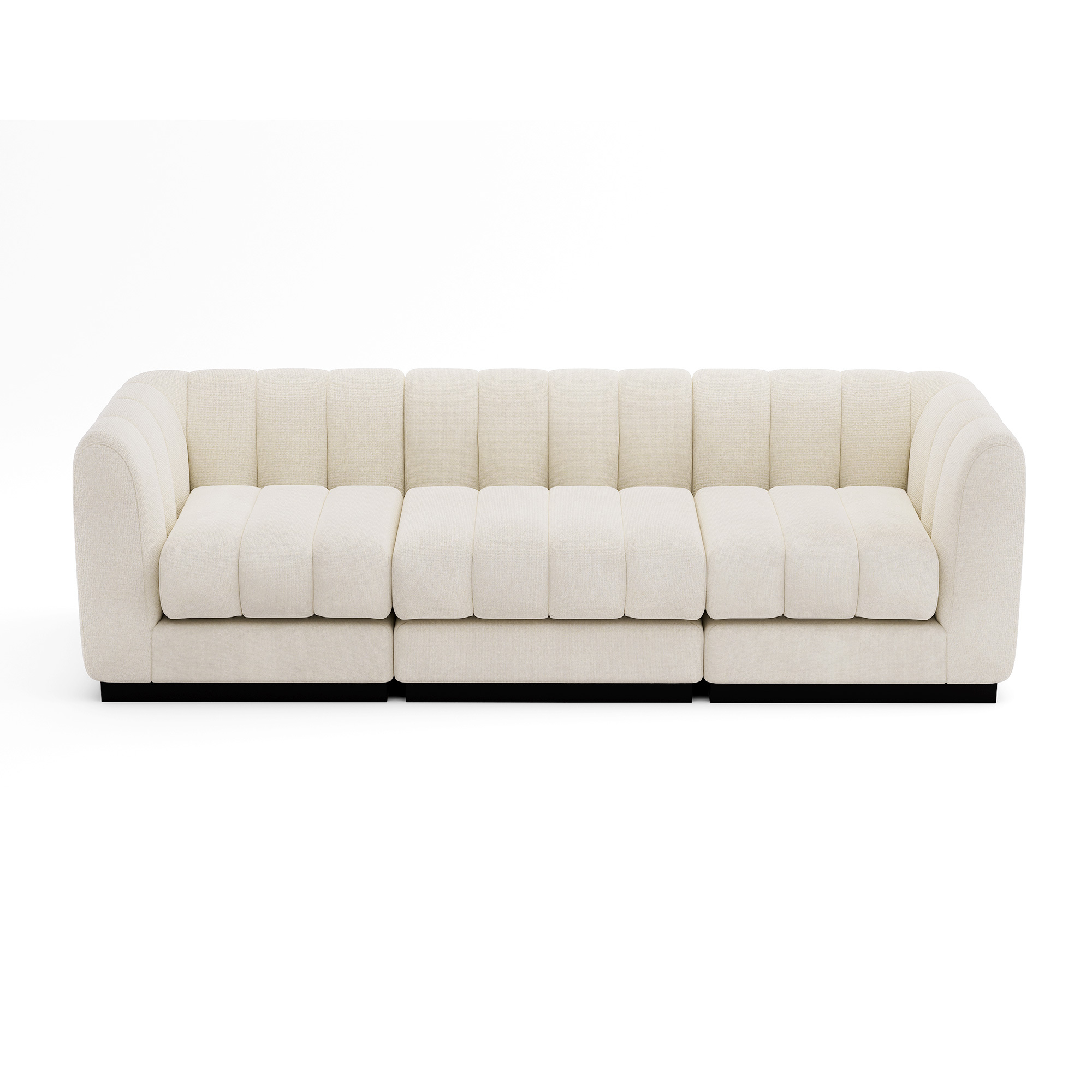Convertible 3-seater sofa Modular combination sofa with recliner