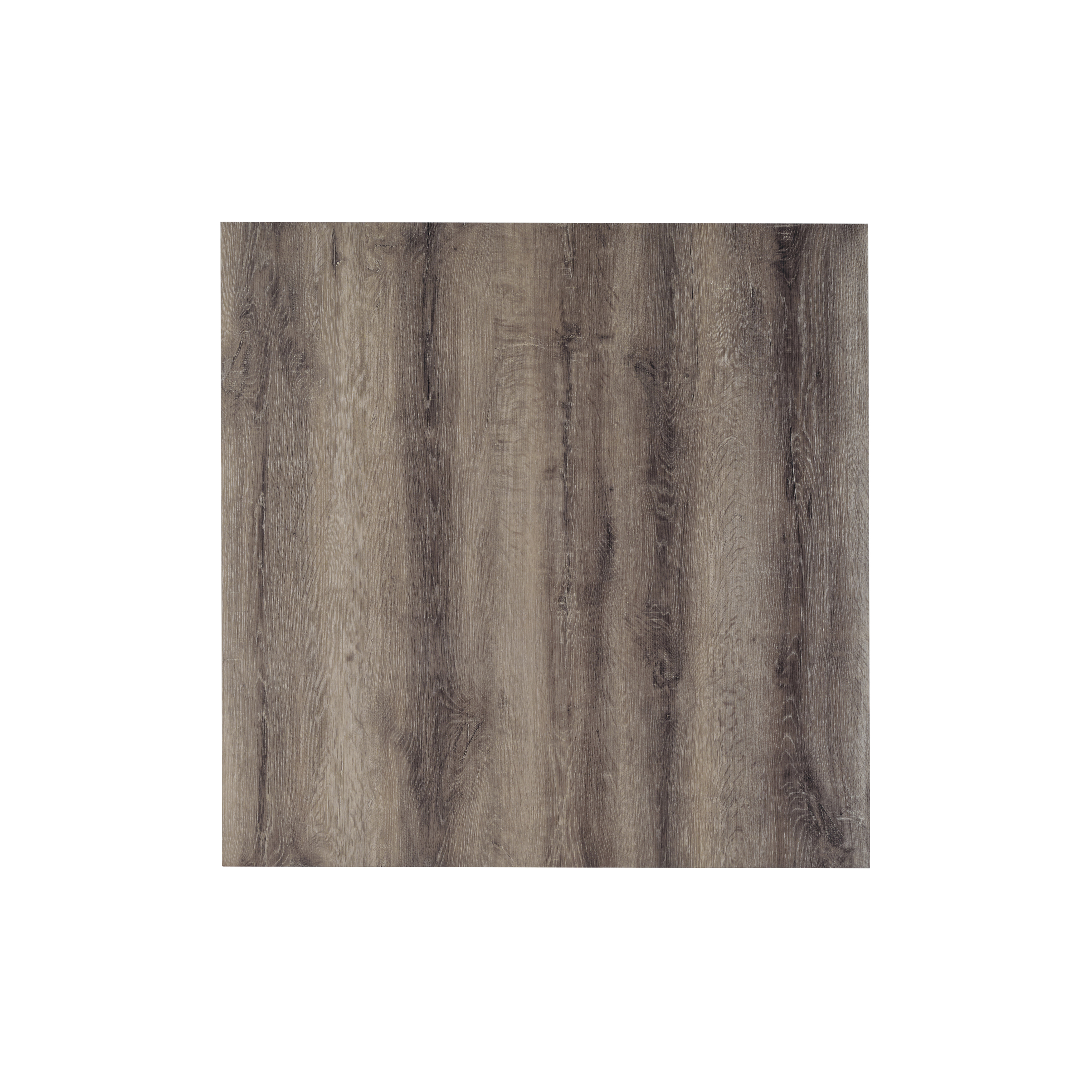 Farmhouse 42 in. W Rural Log Wood Counter Height 4-Legs Dining Table with Square Top and Nail Head Trim Seats 4-Morden Fort