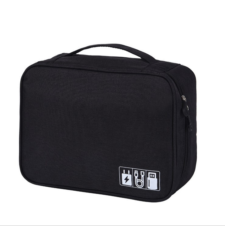 Everreal custom Usb charge cable organizer travel digital electronics accessories storage bag