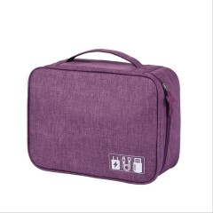Everreal custom Usb charge cable organizer travel digital electronics accessories storage bag