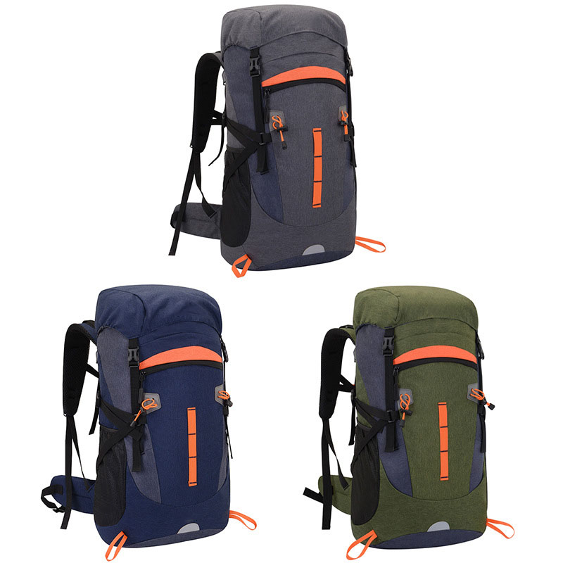 Everreal professional custom logo waterproof travel camping outdoor mountain bag hiking backpack