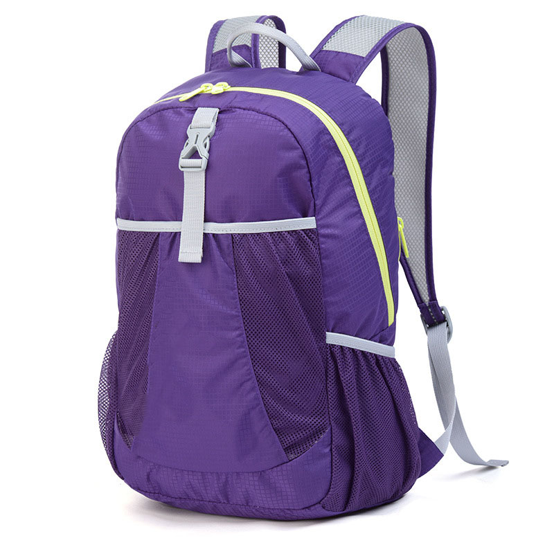Everreal manufacture waterproof nylon backpack foldable lightweight camping hiking backpack bag