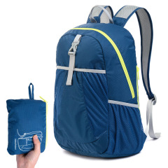 Everreal manufacture waterproof nylon backpack foldable lightweight camping hiking backpack bag