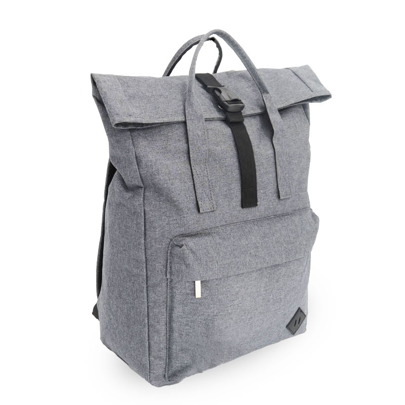 Durable Roll Top Laptop Backpack Bag for Women
