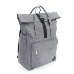 Durable Roll Top Laptop Backpack Bag for Women