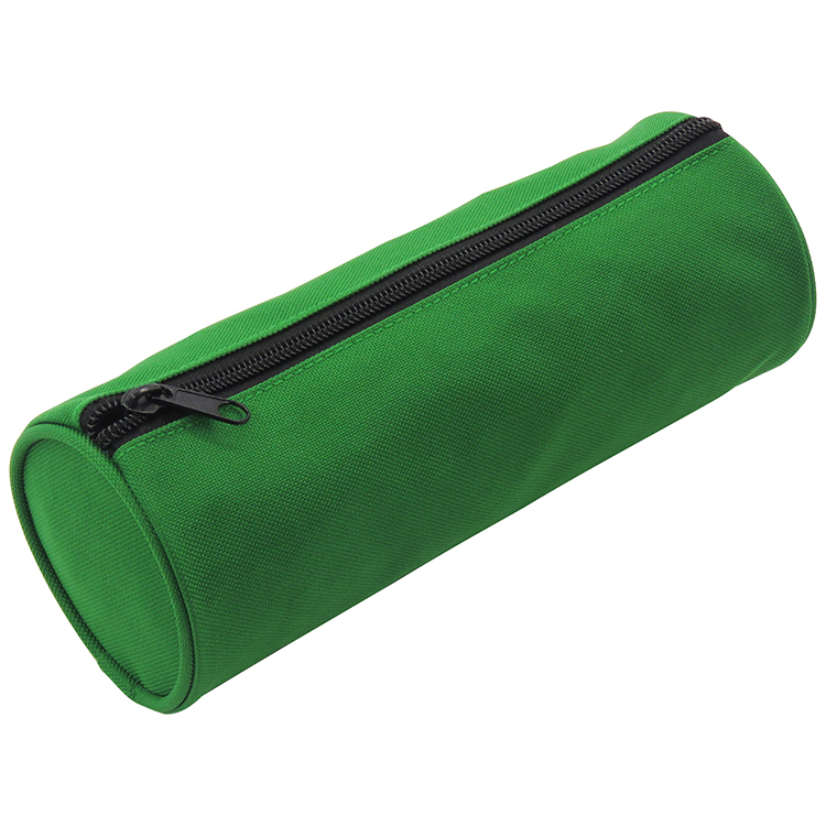 Durable Round Polyester Stationary Pencil Case Bag