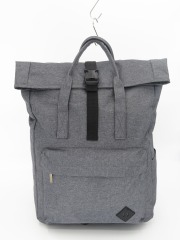 Durable Roll Top Laptop Backpack Bag for Women